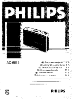 Philips - AQ-6613-Owners-Manual 